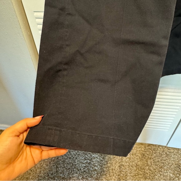 Elbeco Classic Prestige Flat Front Black Chino Pants Mens Size Actual Size 28x29 - Picture 5 of 10